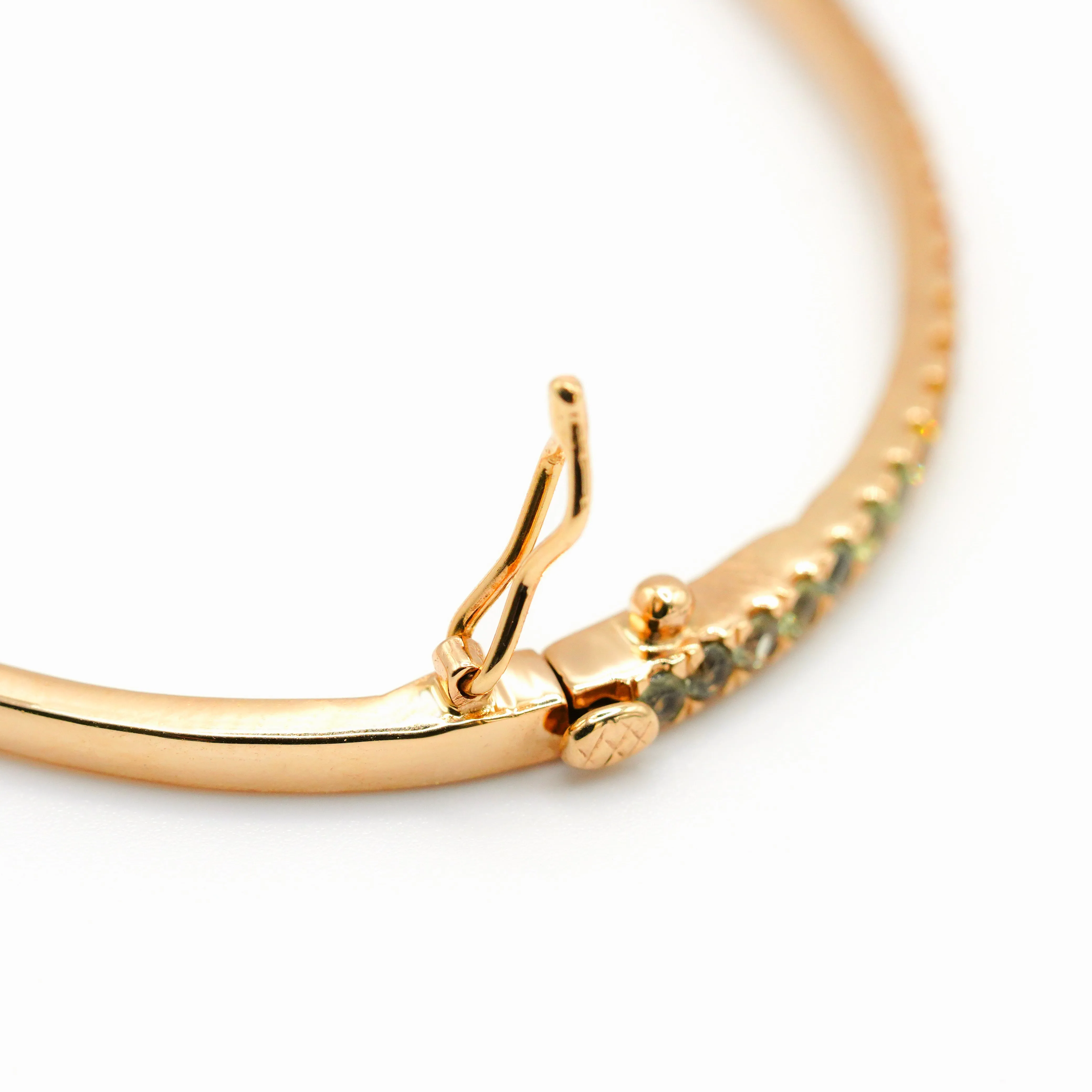 Rainbow Sapphire Bangle