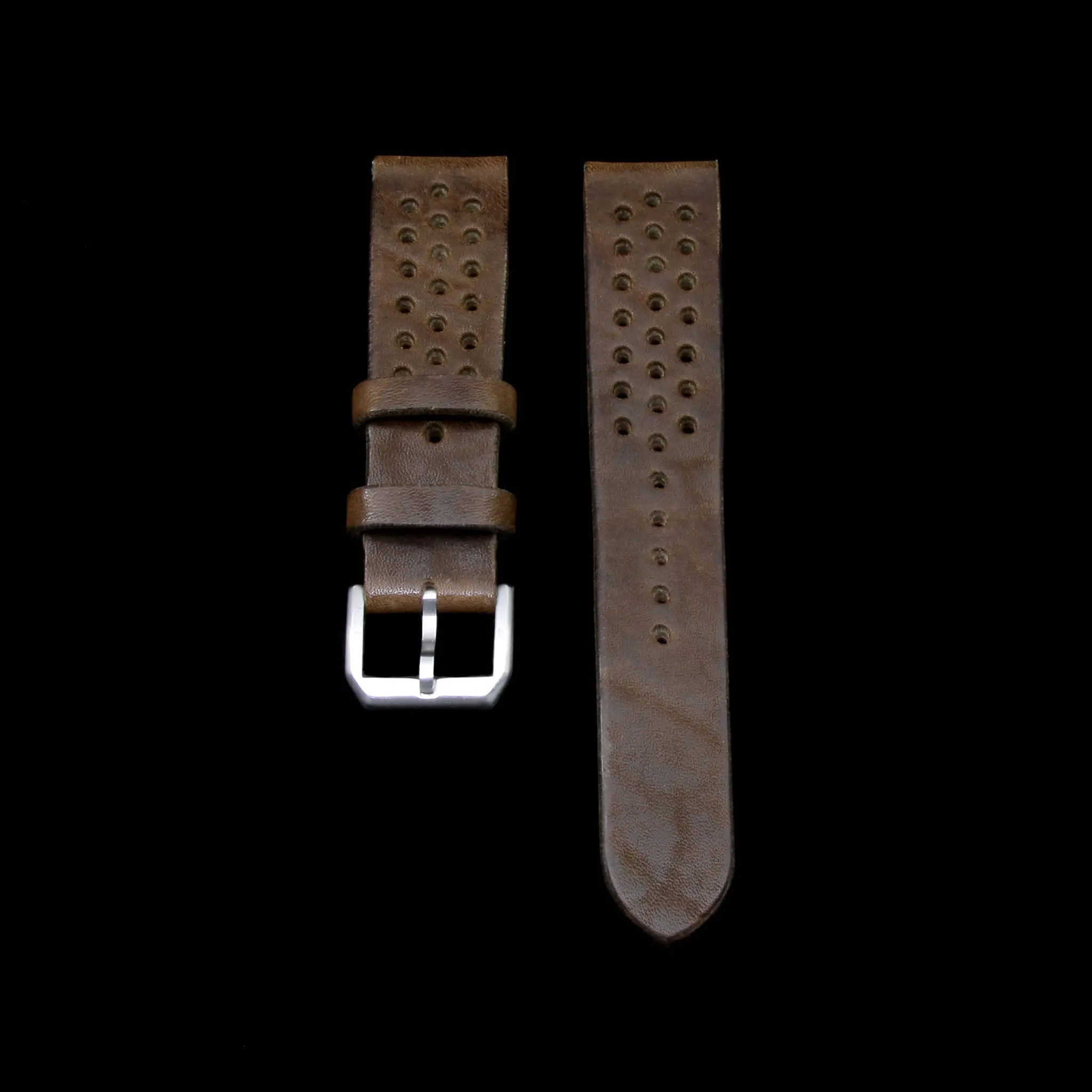 Rally Leather Watch Strap, Vintage 404 | Stitch-less