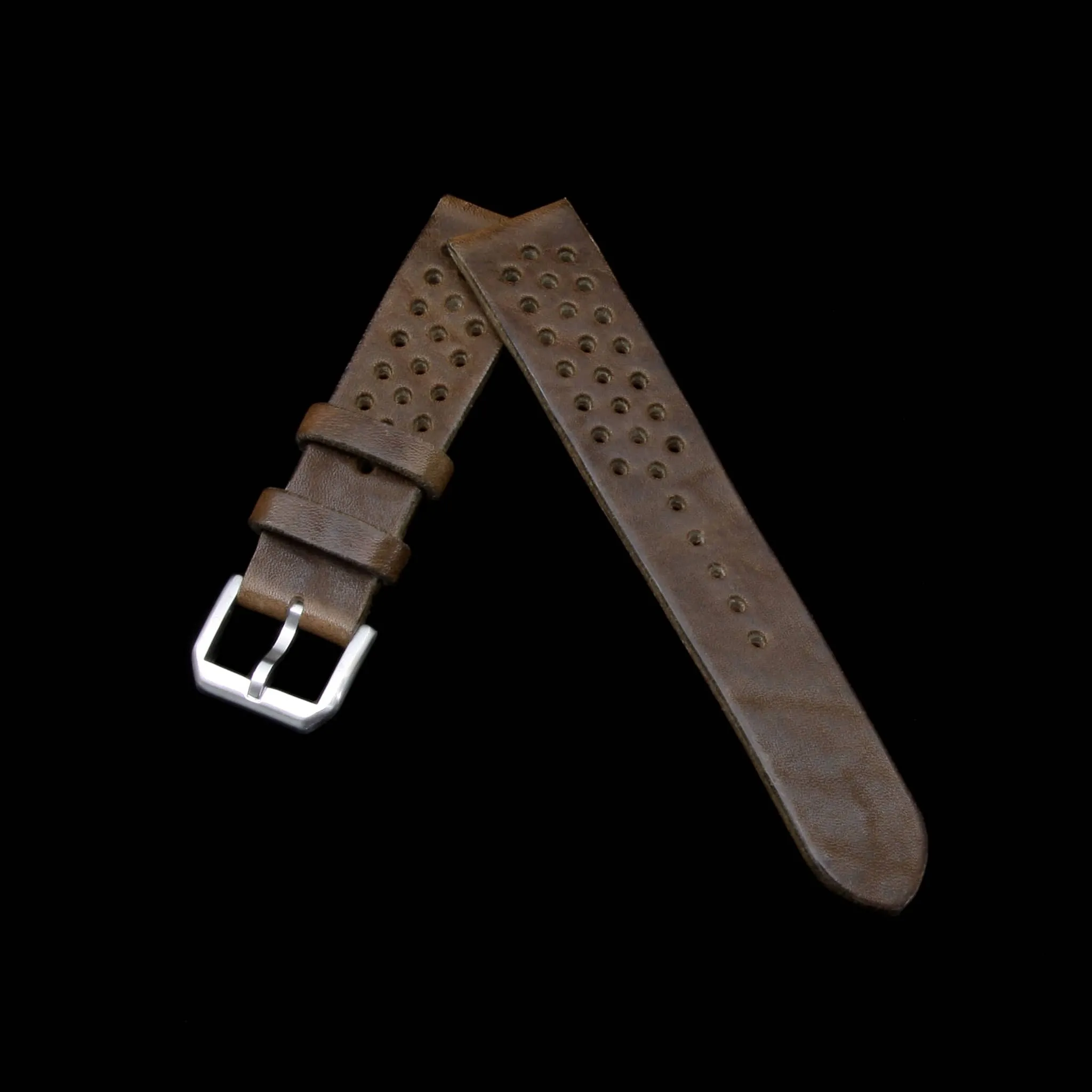 Rally Leather Watch Strap, Vintage 404 | Stitch-less