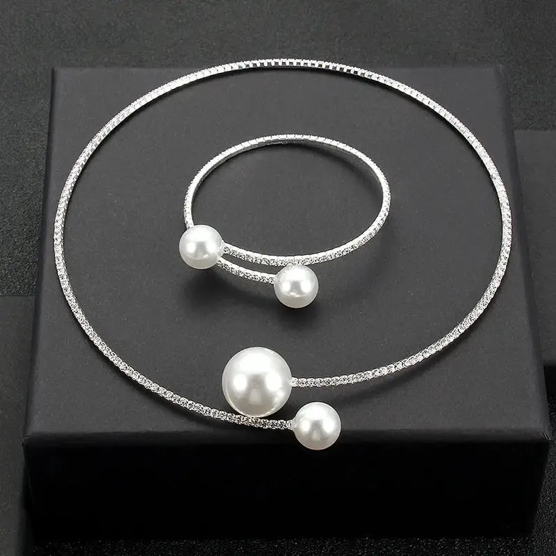Rhinestone Choker Necklaces