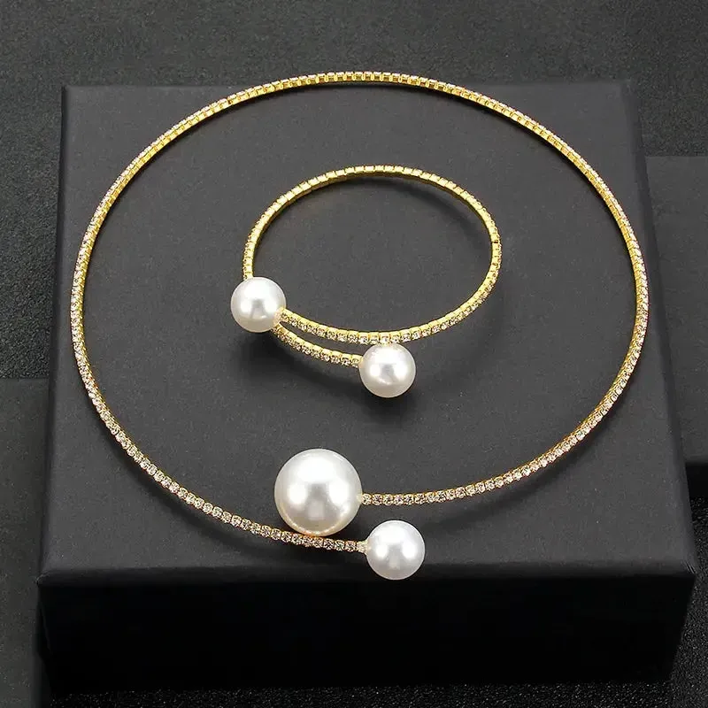 Rhinestone Choker Necklaces