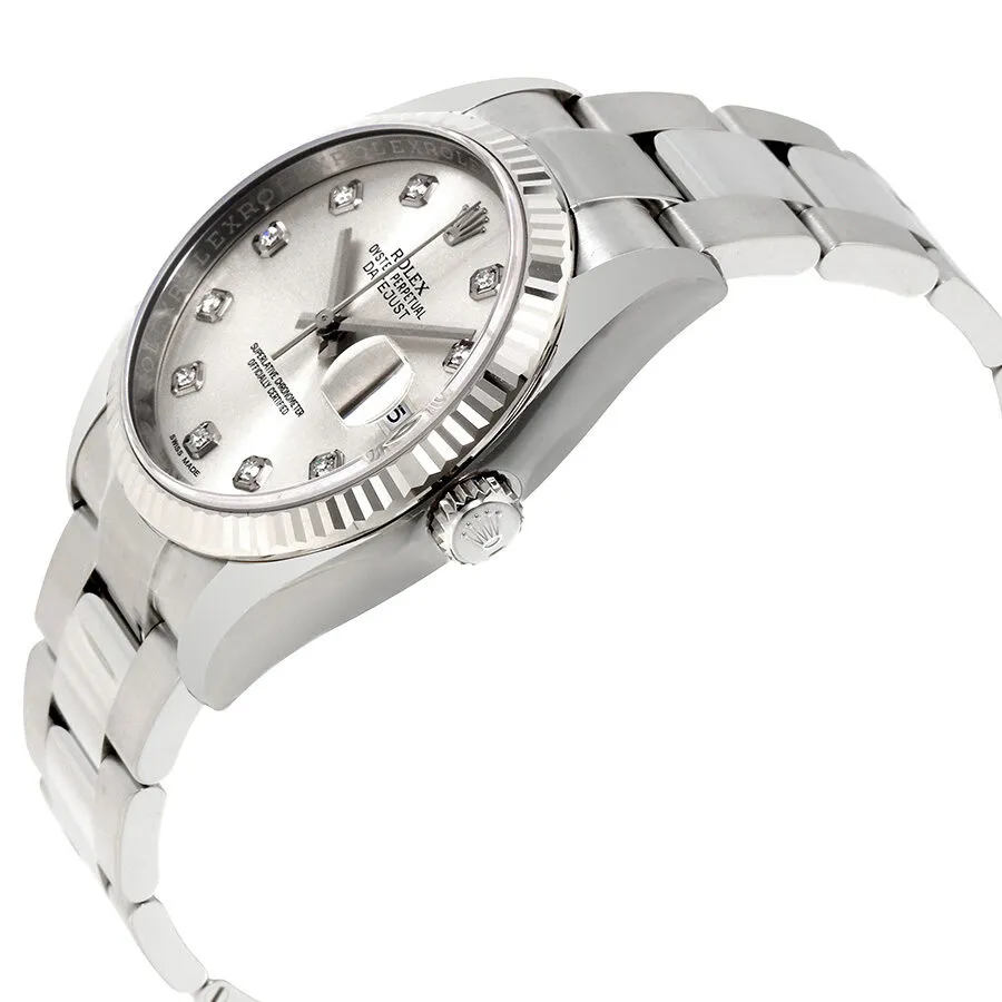 Rolex Oyster Perpetual 36 mm Silver Dial Stainless Steel Bracelet Automatic Men's Watch 116234SDO