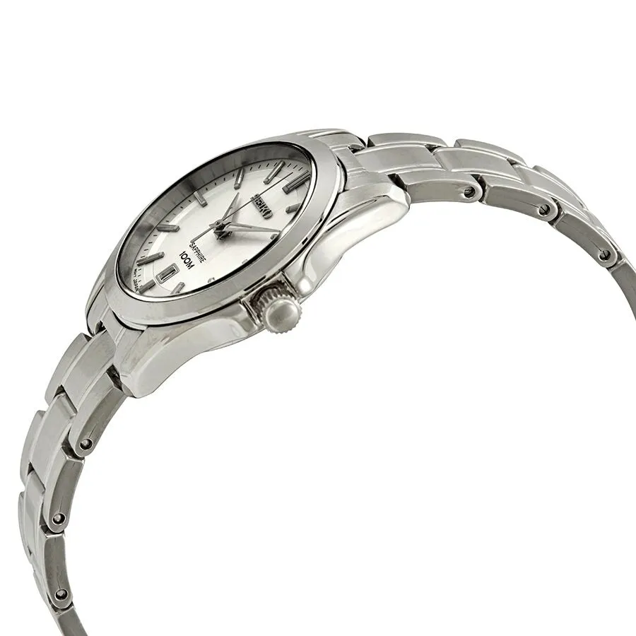 Seiko Conceptual Quartz Silver Dial Ladies Watch SXDF55