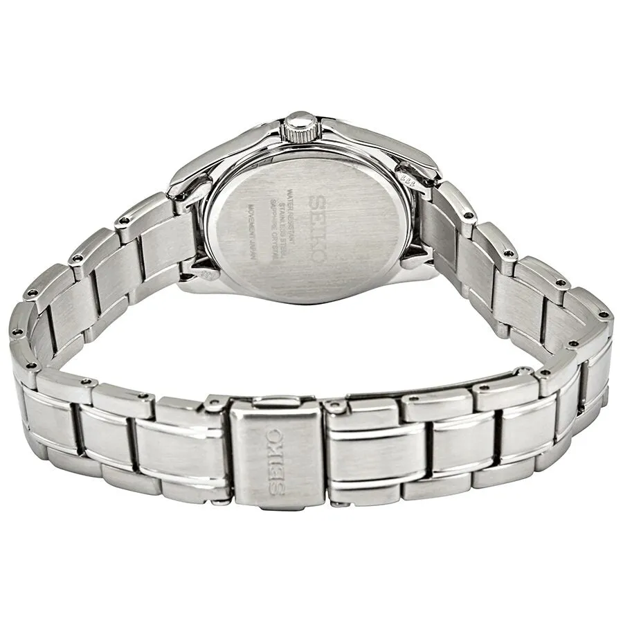 Seiko Conceptual Quartz Silver Dial Ladies Watch SXDF55