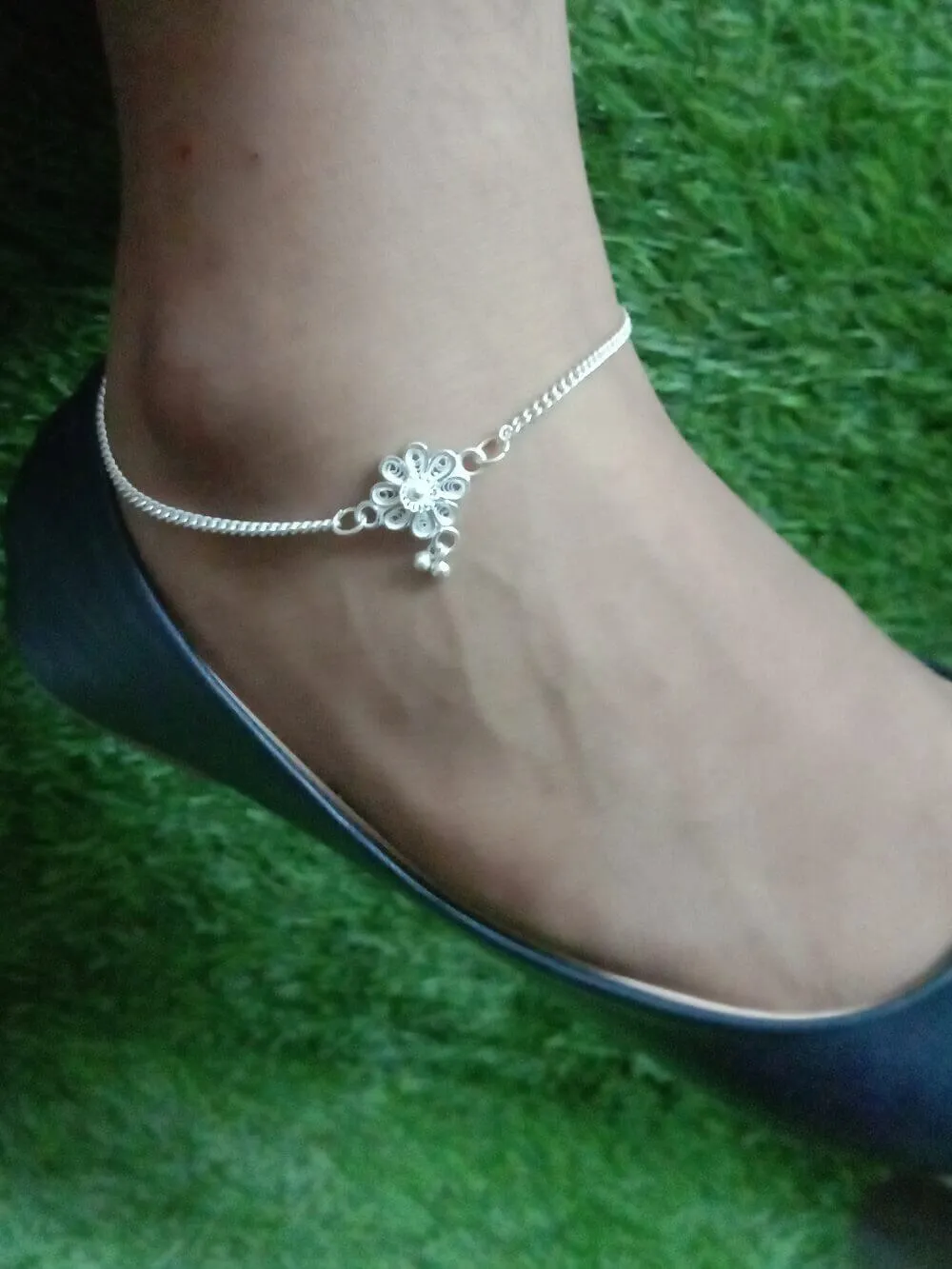 Silver Anklet