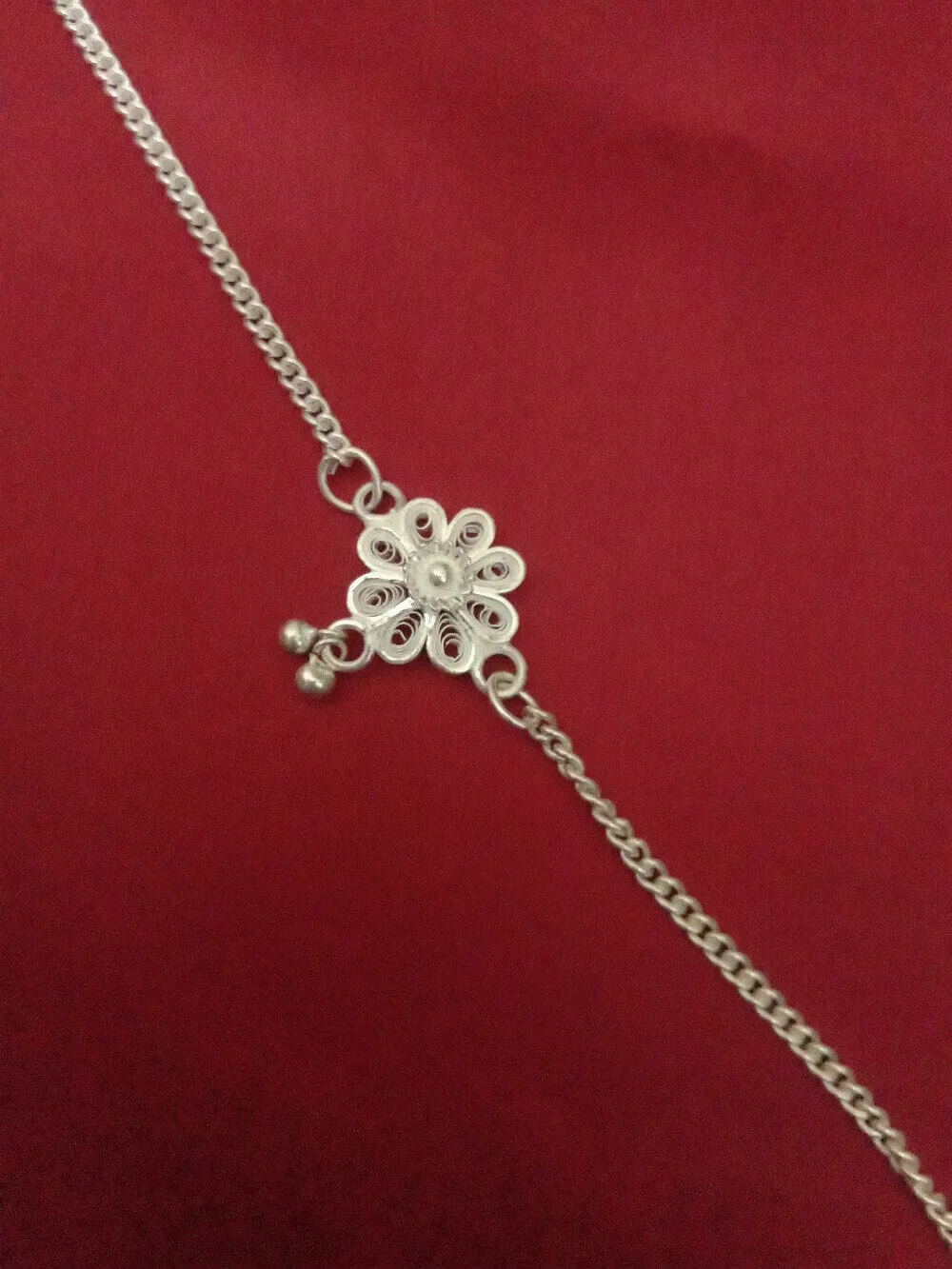 Silver Anklet