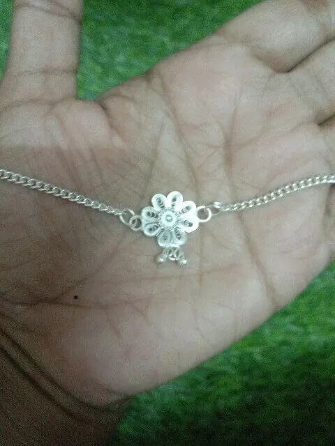 Silver Anklet