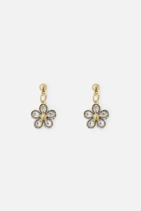 Small Daisy Drop Stud