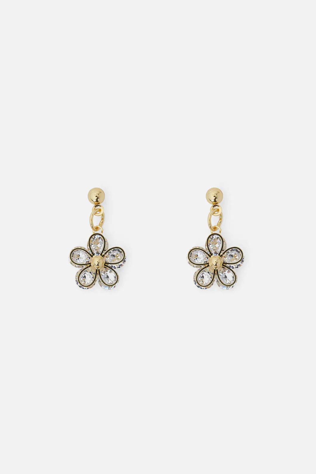 Small Daisy Drop Stud