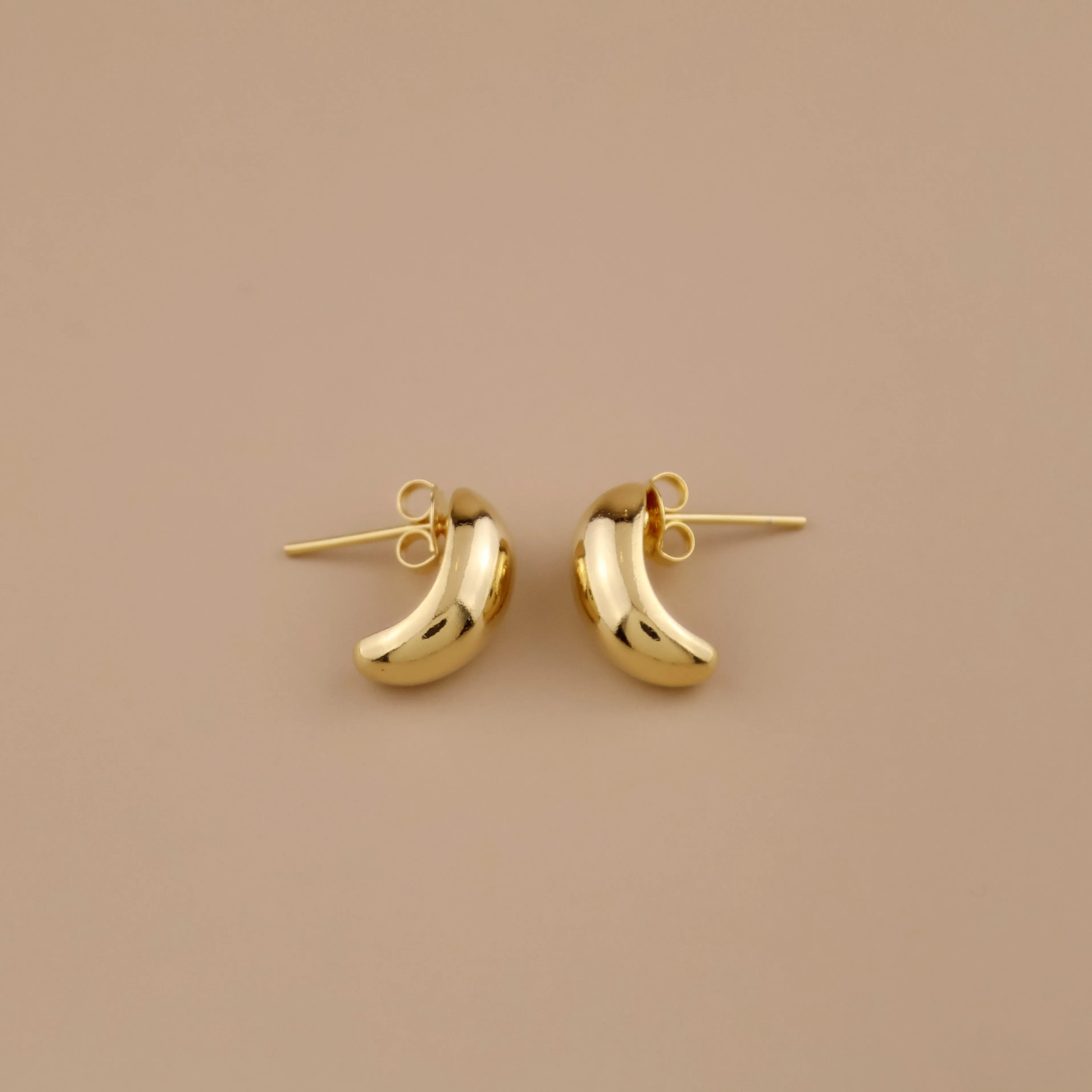 Small Dome Stud Earrings