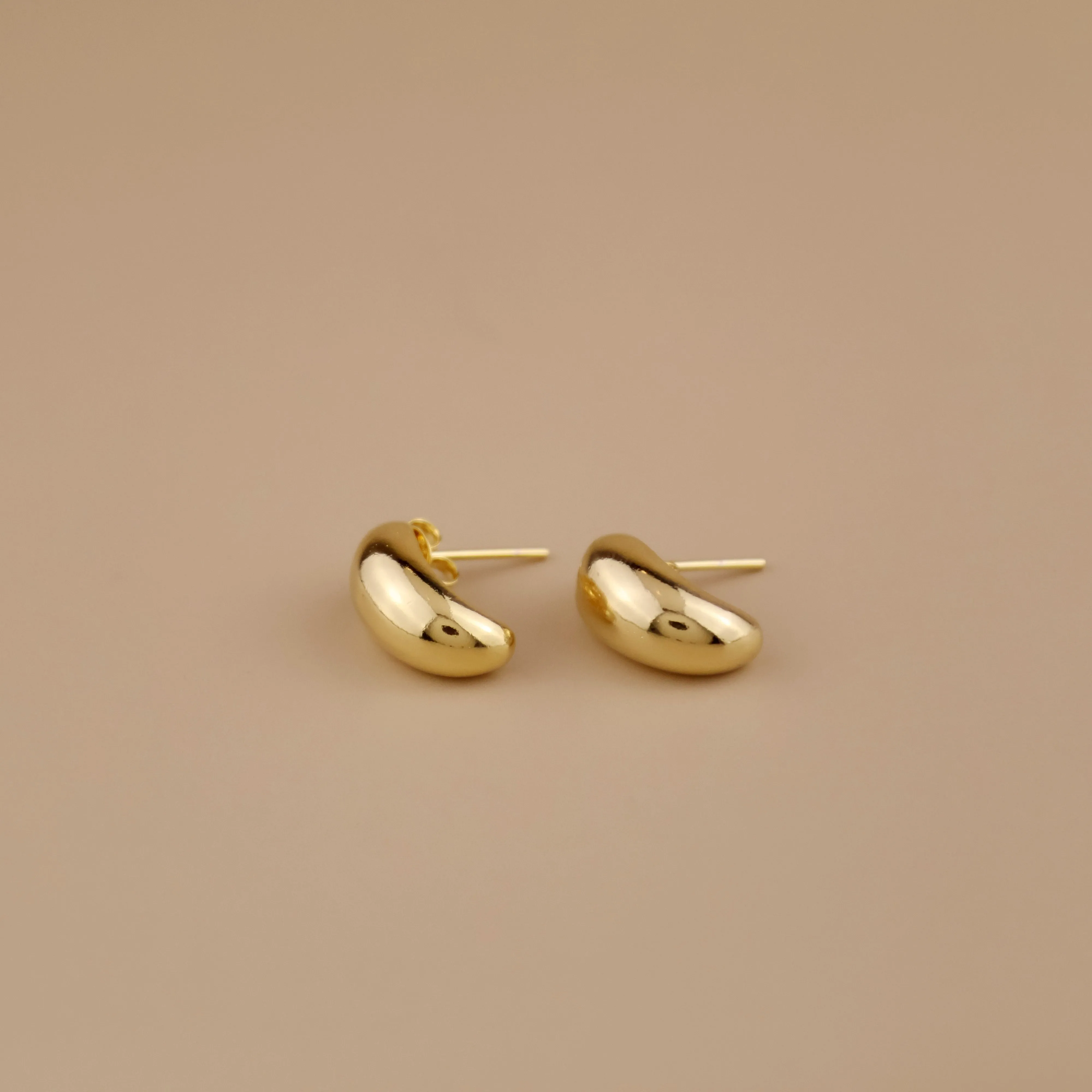 Small Dome Stud Earrings