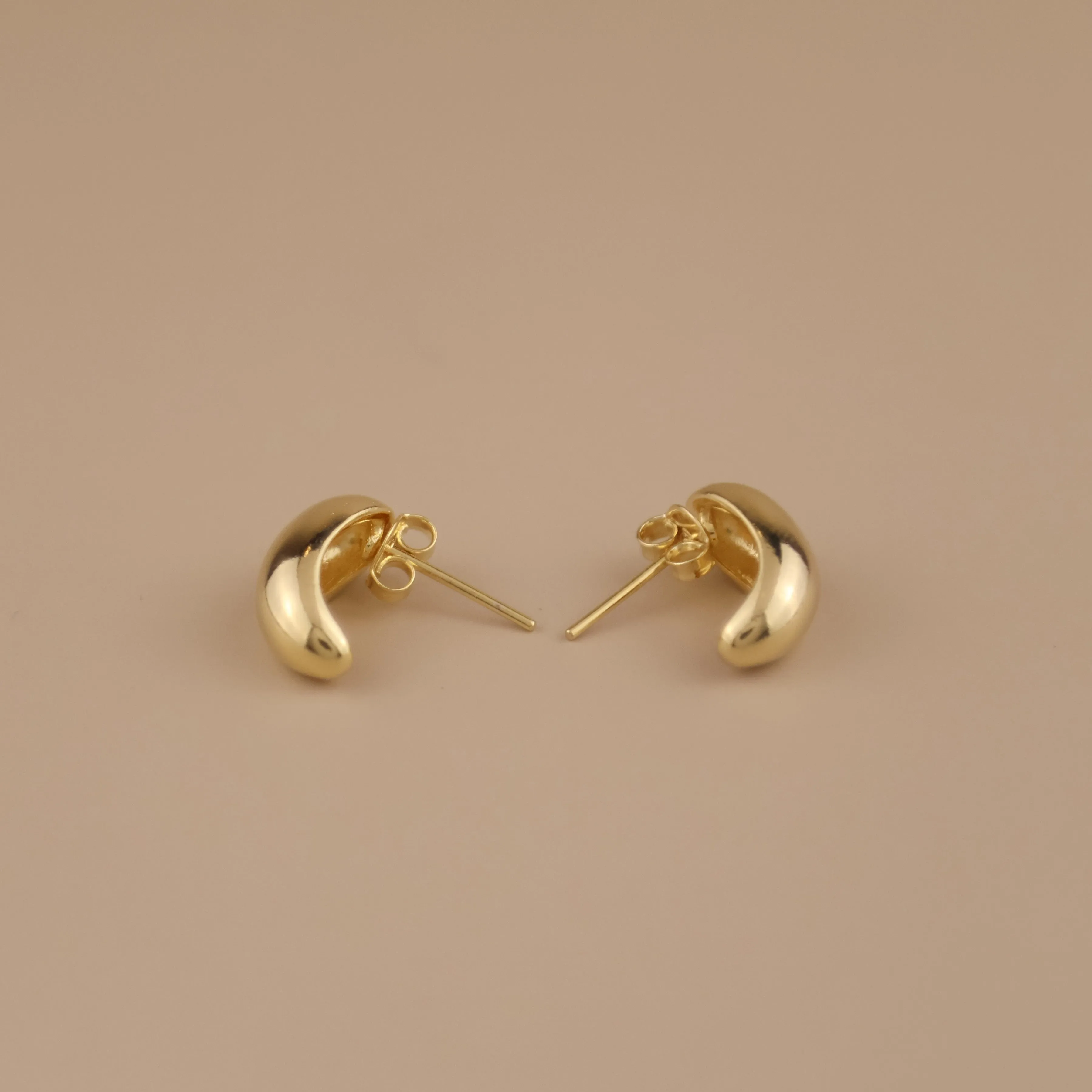 Small Dome Stud Earrings