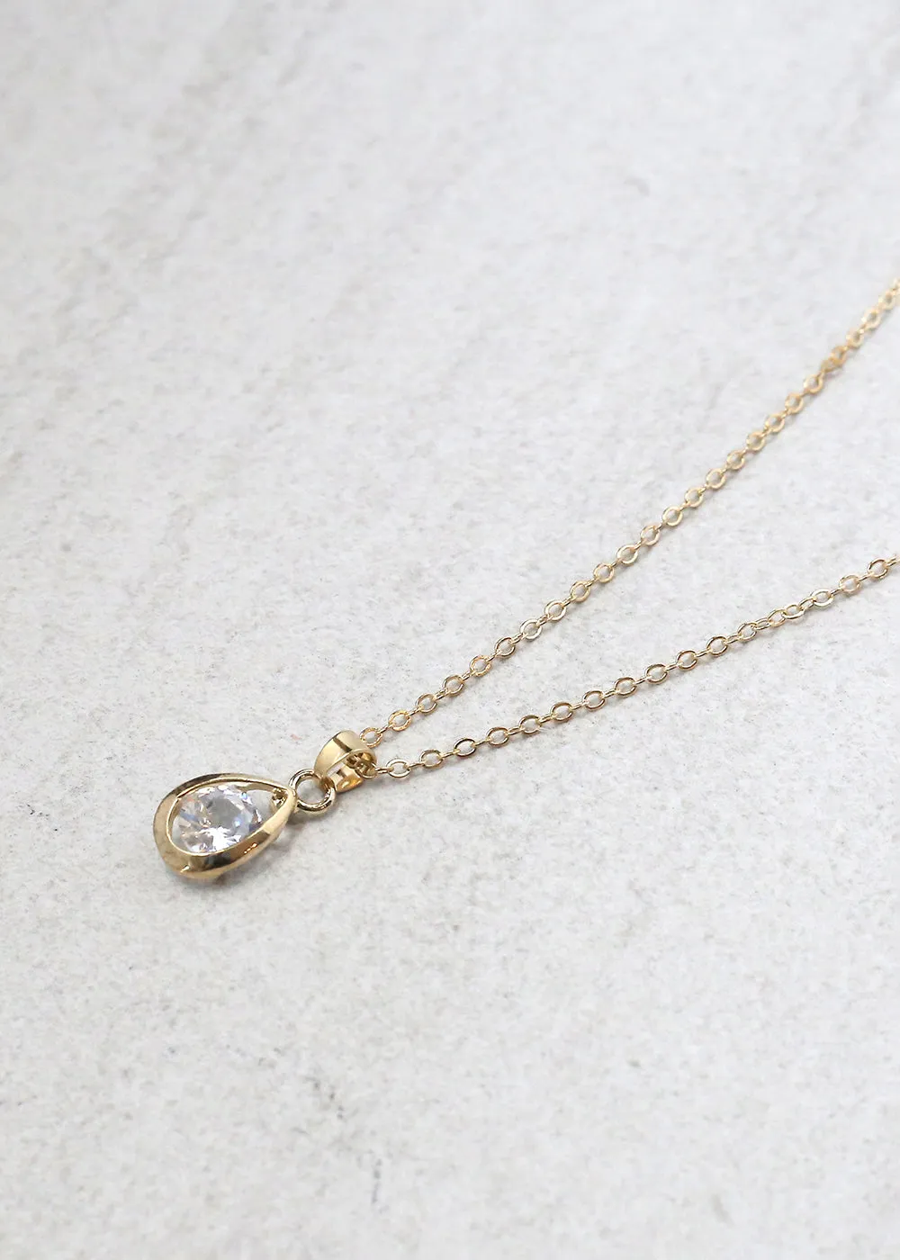 Teardrop Necklace Set