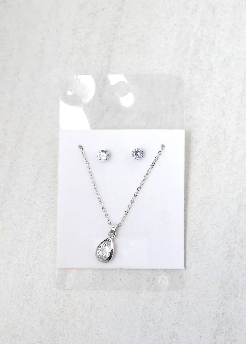 Teardrop Necklace Set