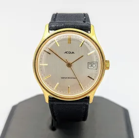 Timex ACQUA Mechanical Watch Date Indicator Vintage Wristwatch