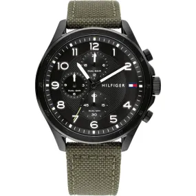 Tommy Hilfiger Mens Dark Green Watch 1792006
