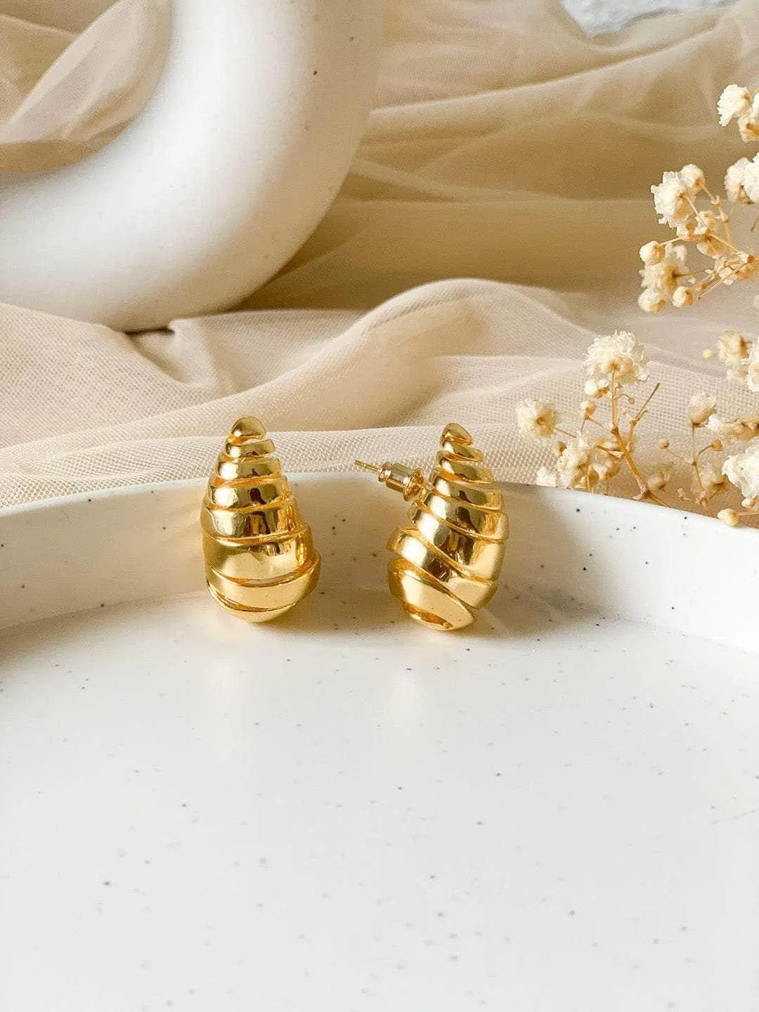 Trinetra Haldar Gummaraju In Dome Drop Earrings