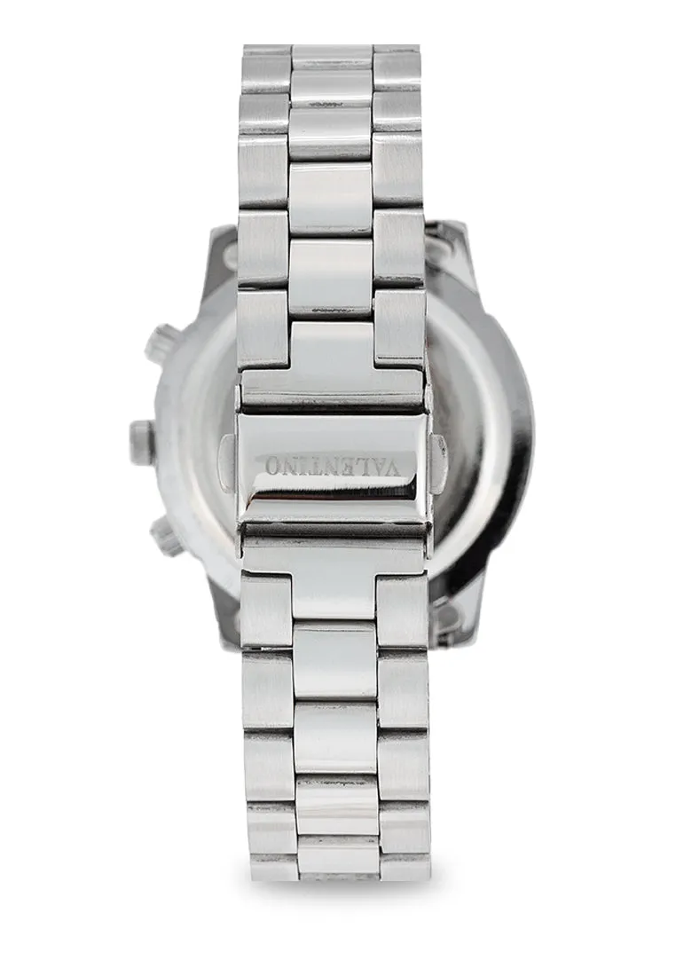 Valentino 20122408-SILVER DIAL Stainless Steel Strap Analog Watch for Women