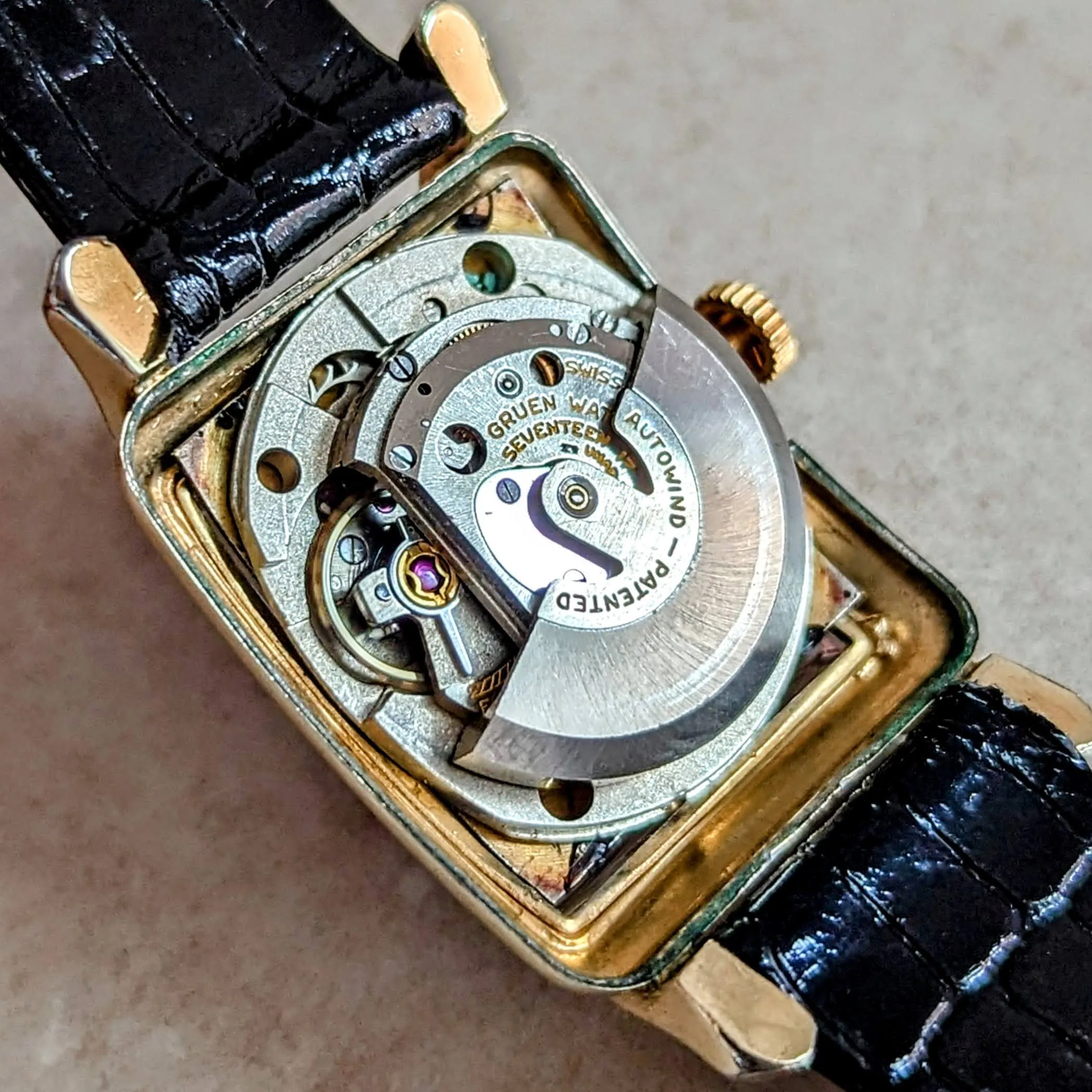 Vintage 1951 GRUEN Precision Autowind Wristwatch Swiss Automatic Watch