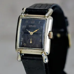 Vintage 1951 GRUEN Precision Autowind Wristwatch Swiss Automatic Watch