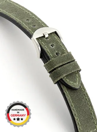 Virginia - Drab Olive - Vintage Canvas