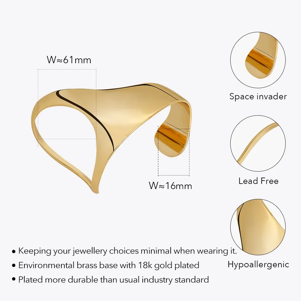 Wisteria Amazonian Hand Cuff Bracelets - 2 Colors