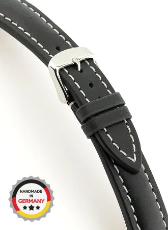 York - Black - Vintage Leather