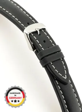 York - Black - Vintage Leather