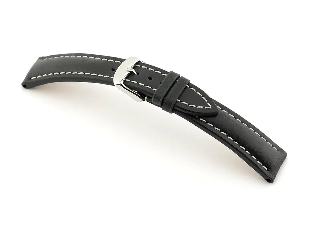 York - Black - Vintage Leather